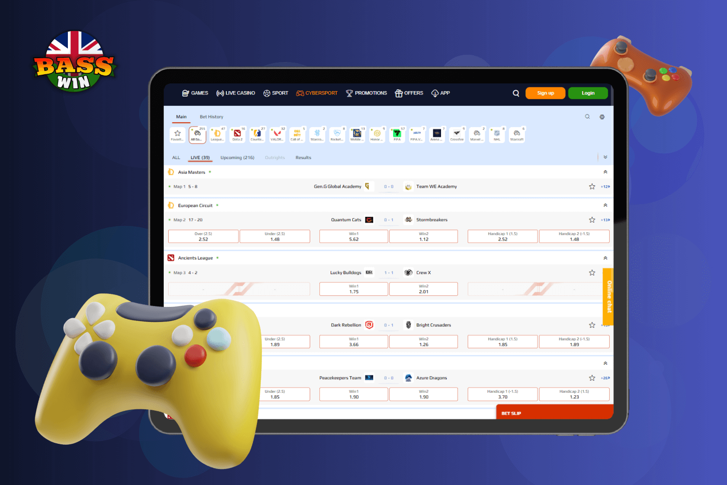 Cybersports Betting at BassWin UK: The Future of Sports Wagering
